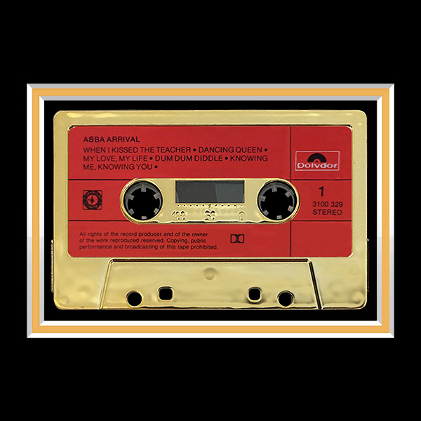 ABBA - Dancing Queen Gold Cassette Limited Signature Edition 