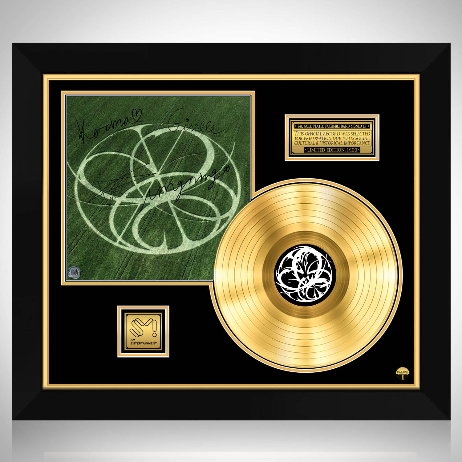 Aespa - Armageddon Gold LP Limited Signature Edition Custom Frame 
