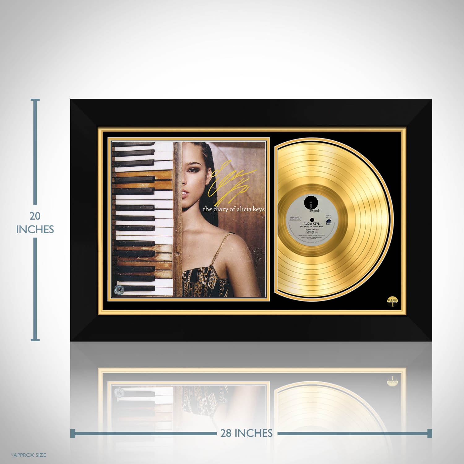 Alicia Keys - The Diary of Alicia Keys Gold Shadow LP Limited 