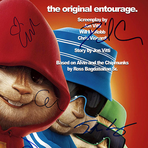Alvin and the Chipmunks Script Limited Signature Edition | RARE-T