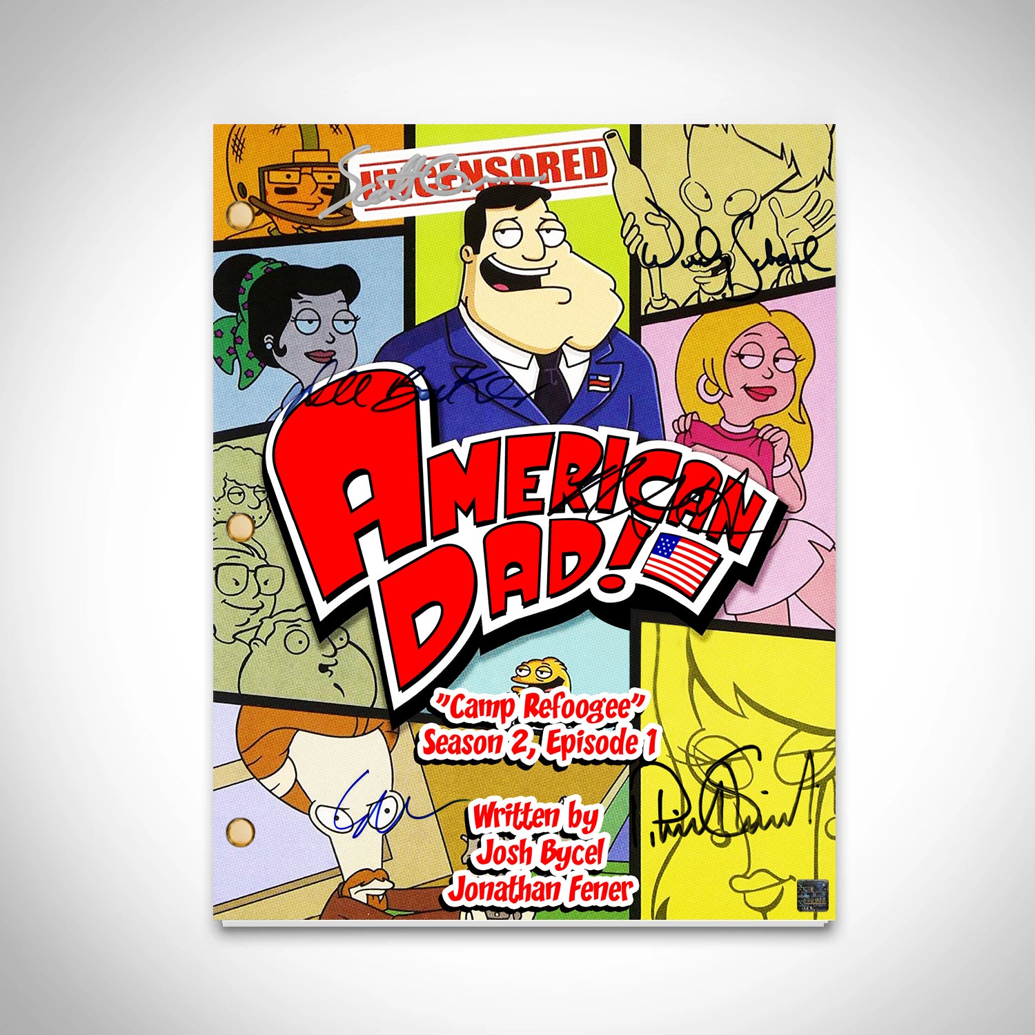 American Dad Transcript Limited Signature Edition RARET