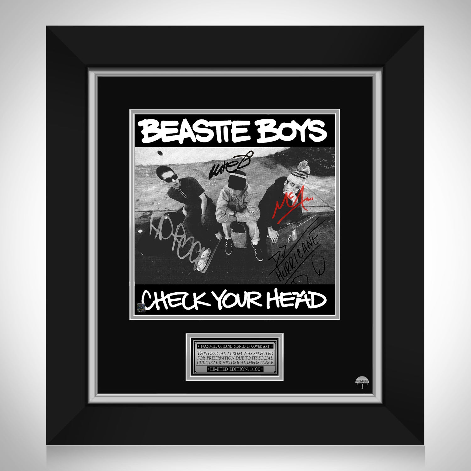 Beastie Boys - License to Ill LP Cover Limited Signature Edition 