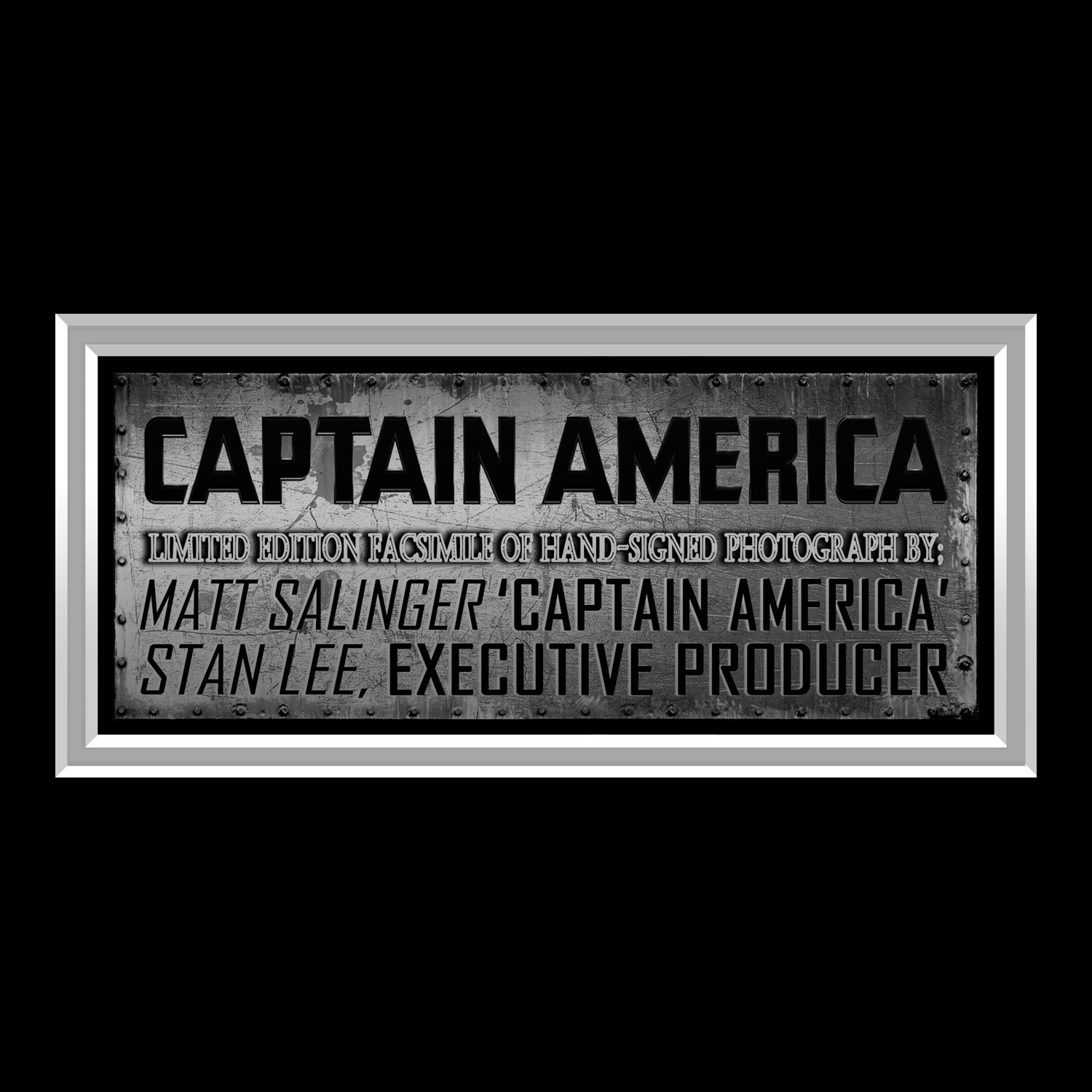 Captain America (1990) Photo Limited Signature Edition Custom