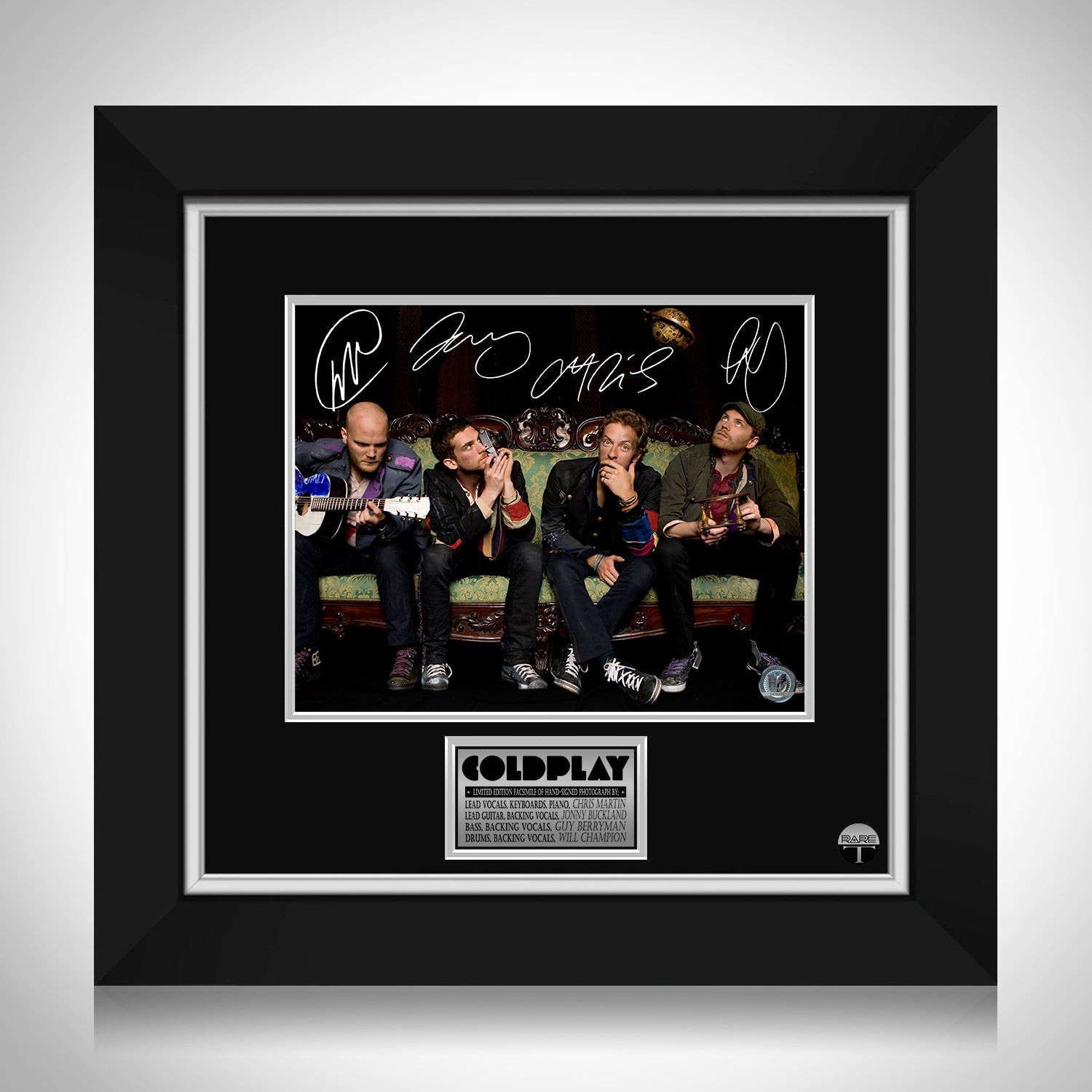 Coldplay A Rush of Blood to the Head, Framed Vinyl Record & Album Cover,  Ready to Hang, Music Gift, Wall Art 