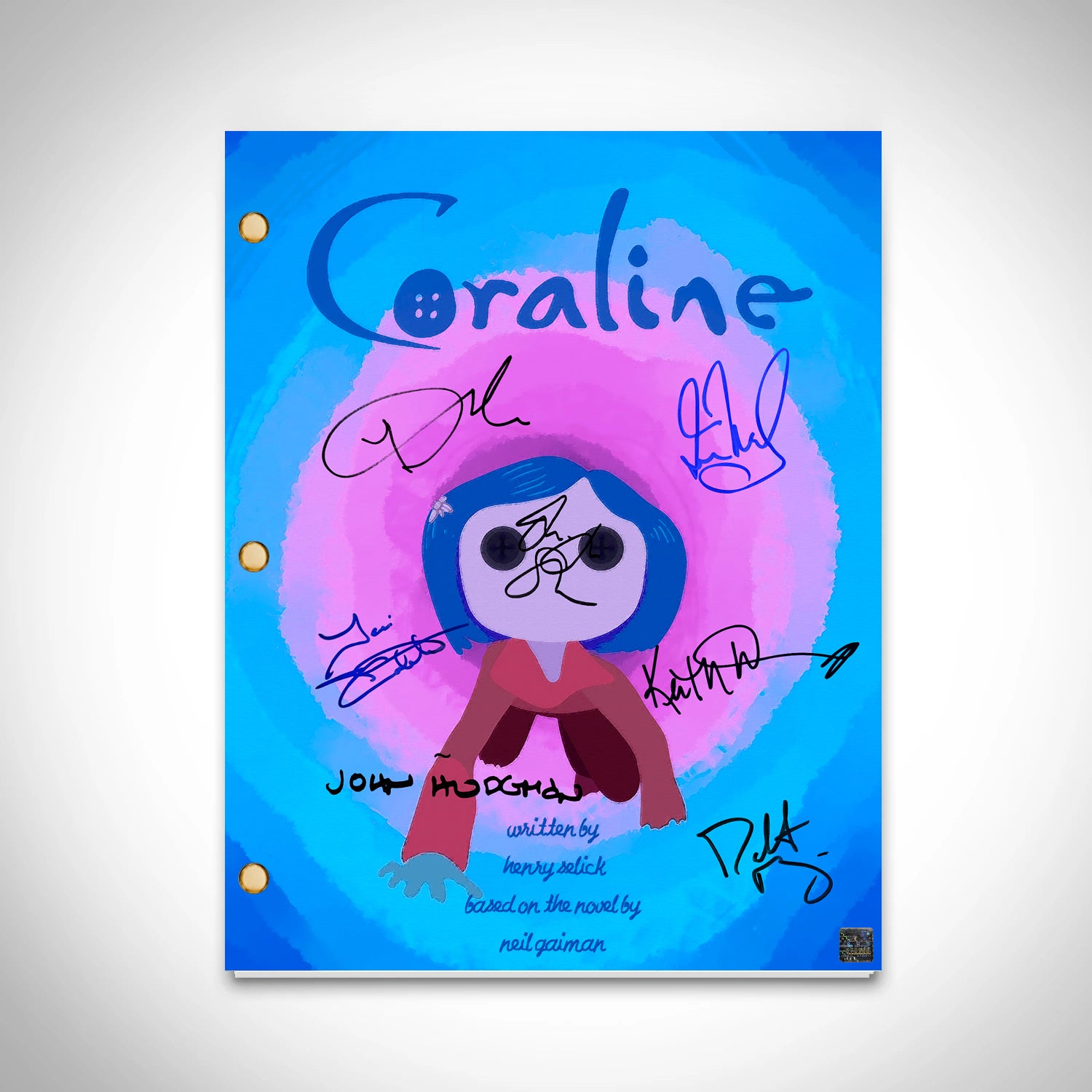 Coraline Script Limited Signature Edition RARET