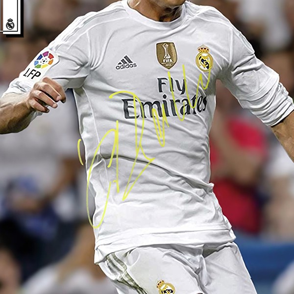 Cristiano Ronaldo Real Madrid Soccer Football Poster