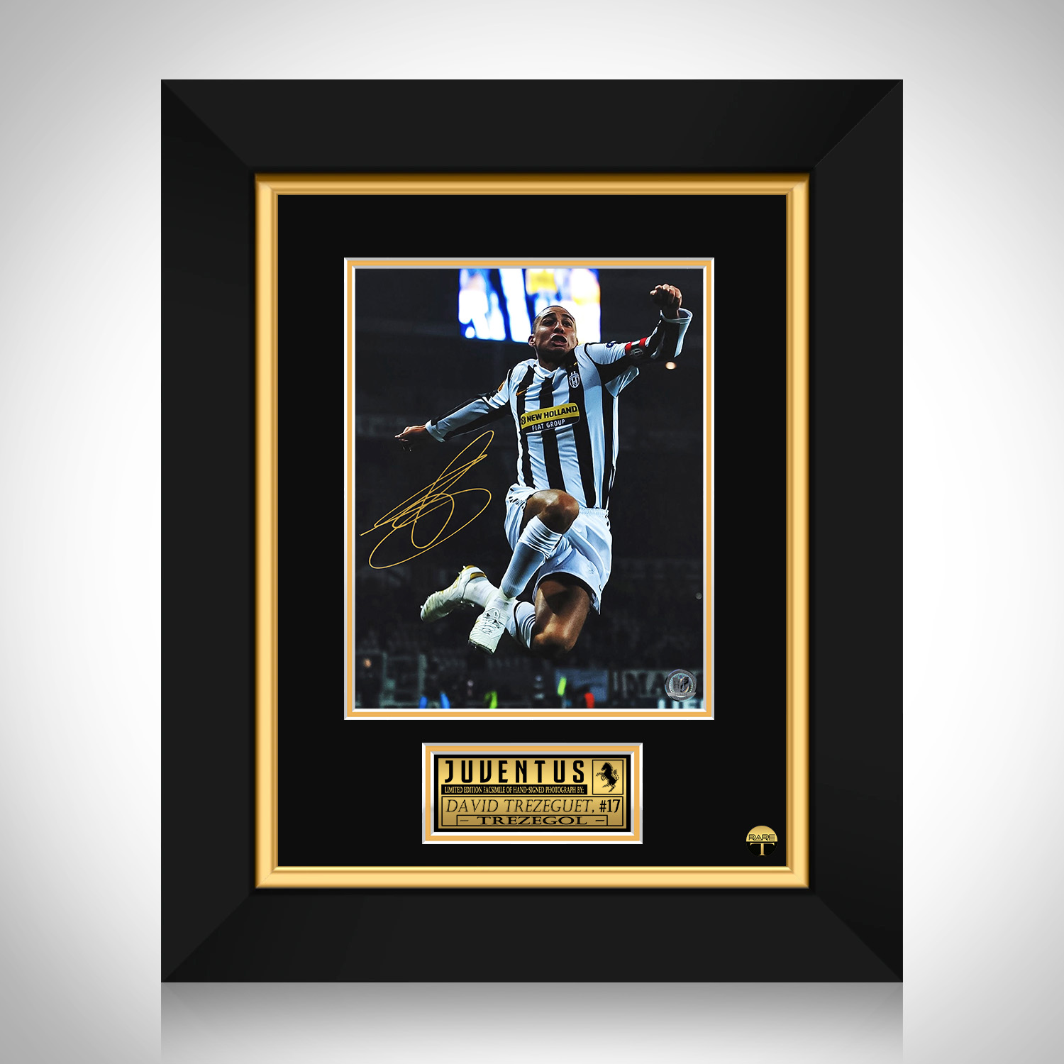 Alessandro Del Piero Juventus Legend Photo Limited Signature 