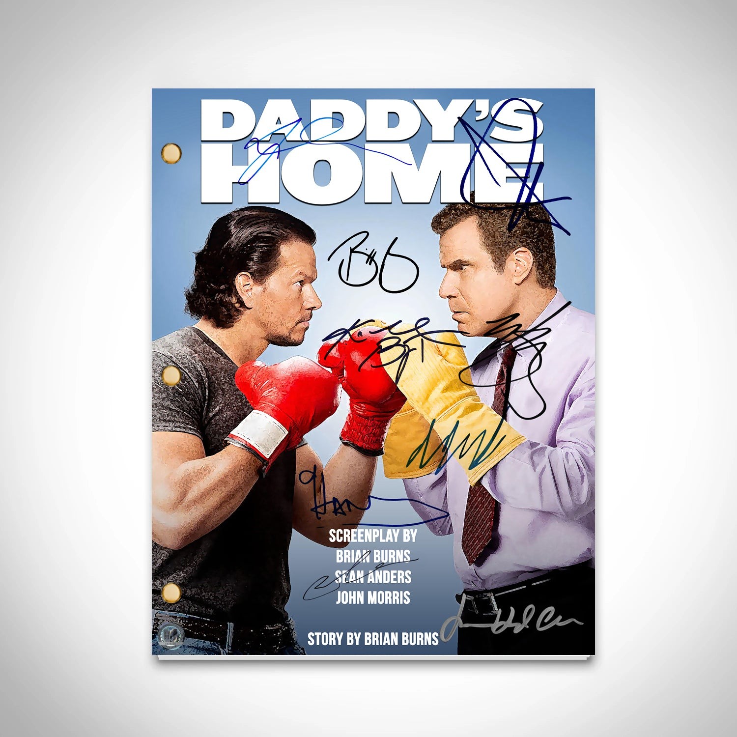 Daddy's Home Script Limited Signature Edition Custom Frame