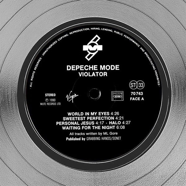 Depeche Mode - Violator (Coloured Vinyl) LP Record Vinyl
