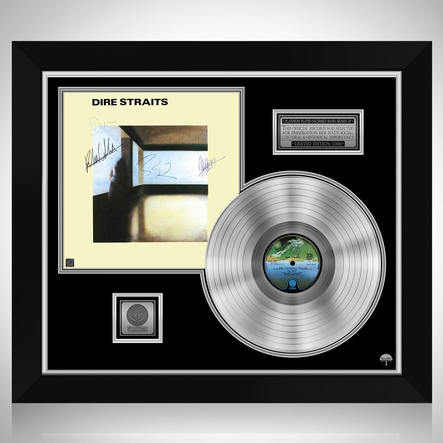 Adele 21 Limited Signature Edition Platinum LP Custom Frame