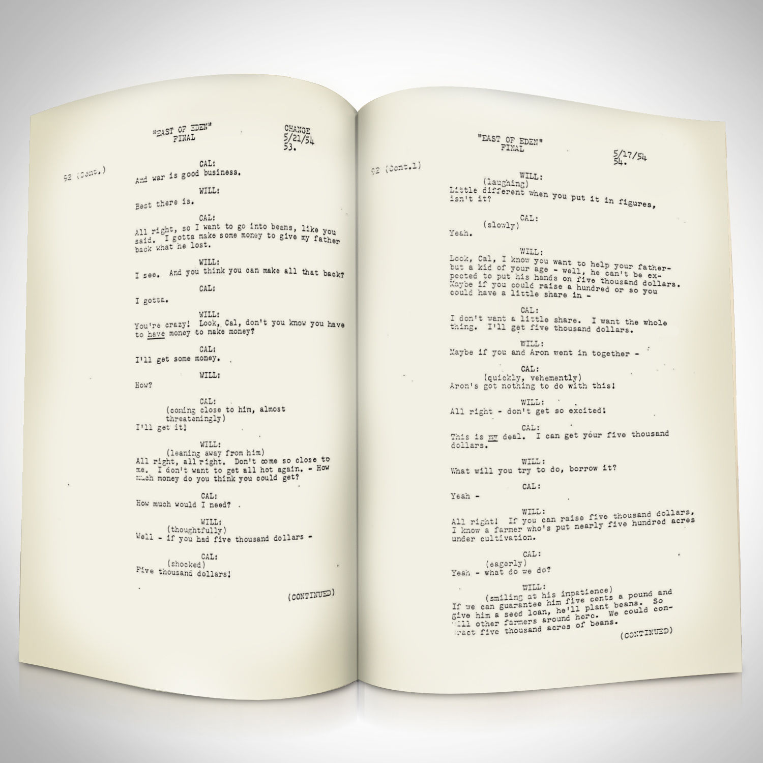East of Eden Script Limited Signature Edition | RARE-T