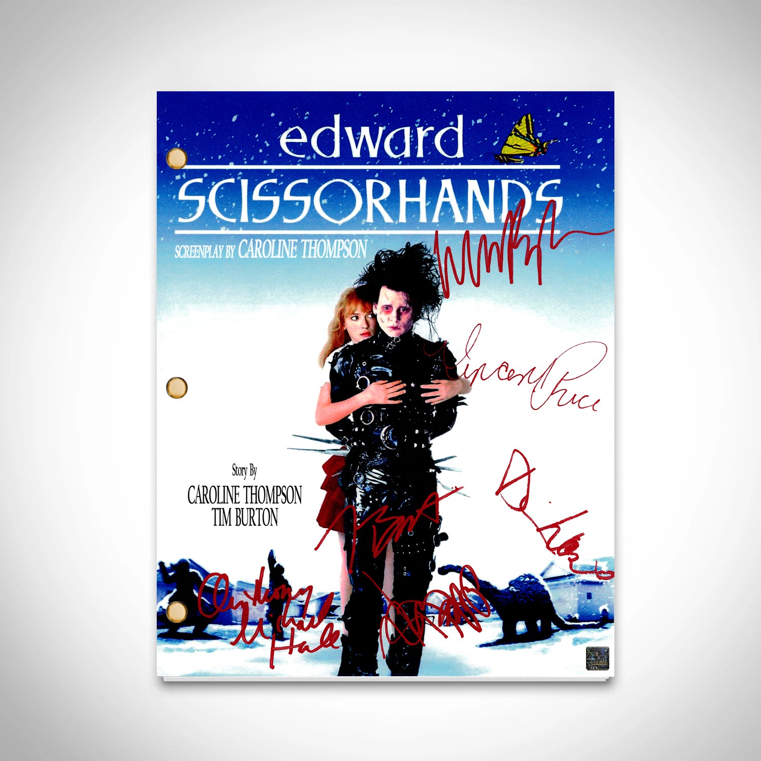Edward Scissorhands Script Limited Signature Edition | RARE-T