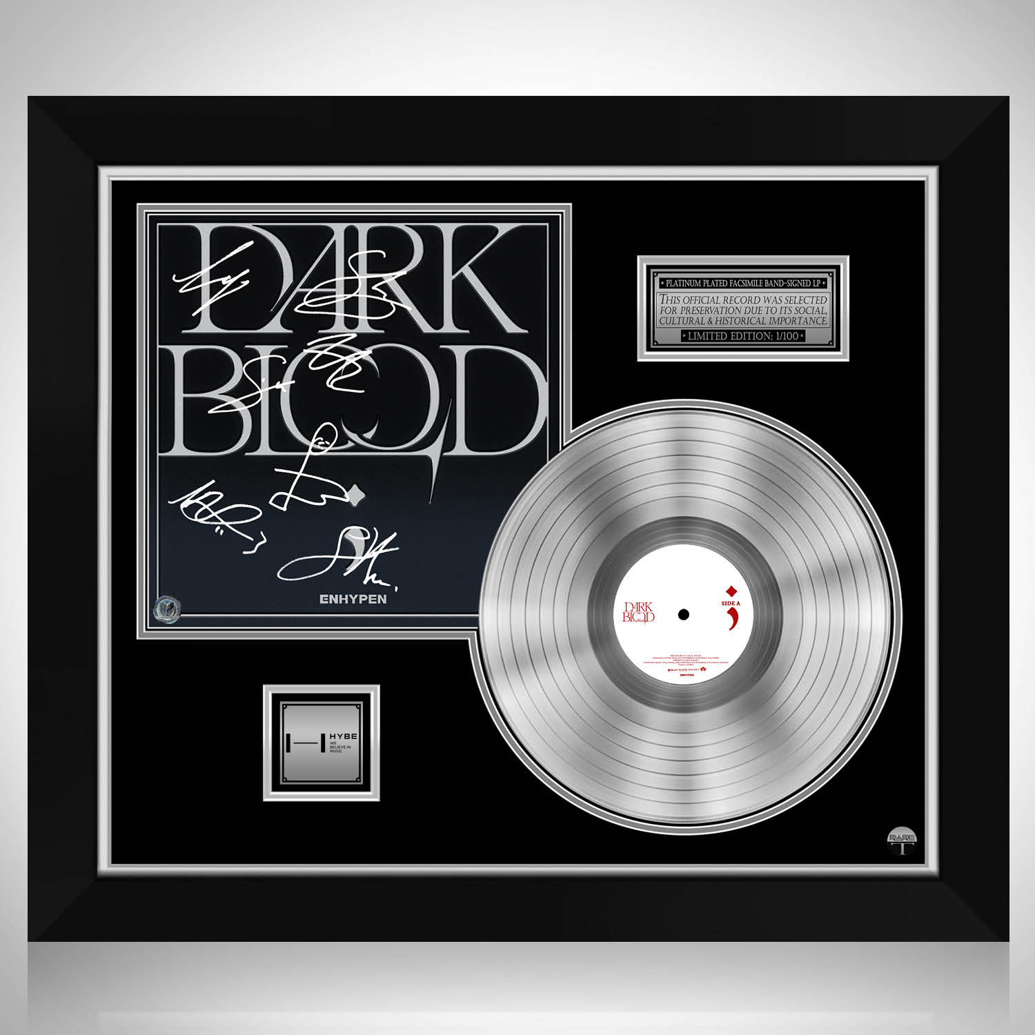 Enhypen - Dark Blood Gold LP Limited Signature Edition Custom 