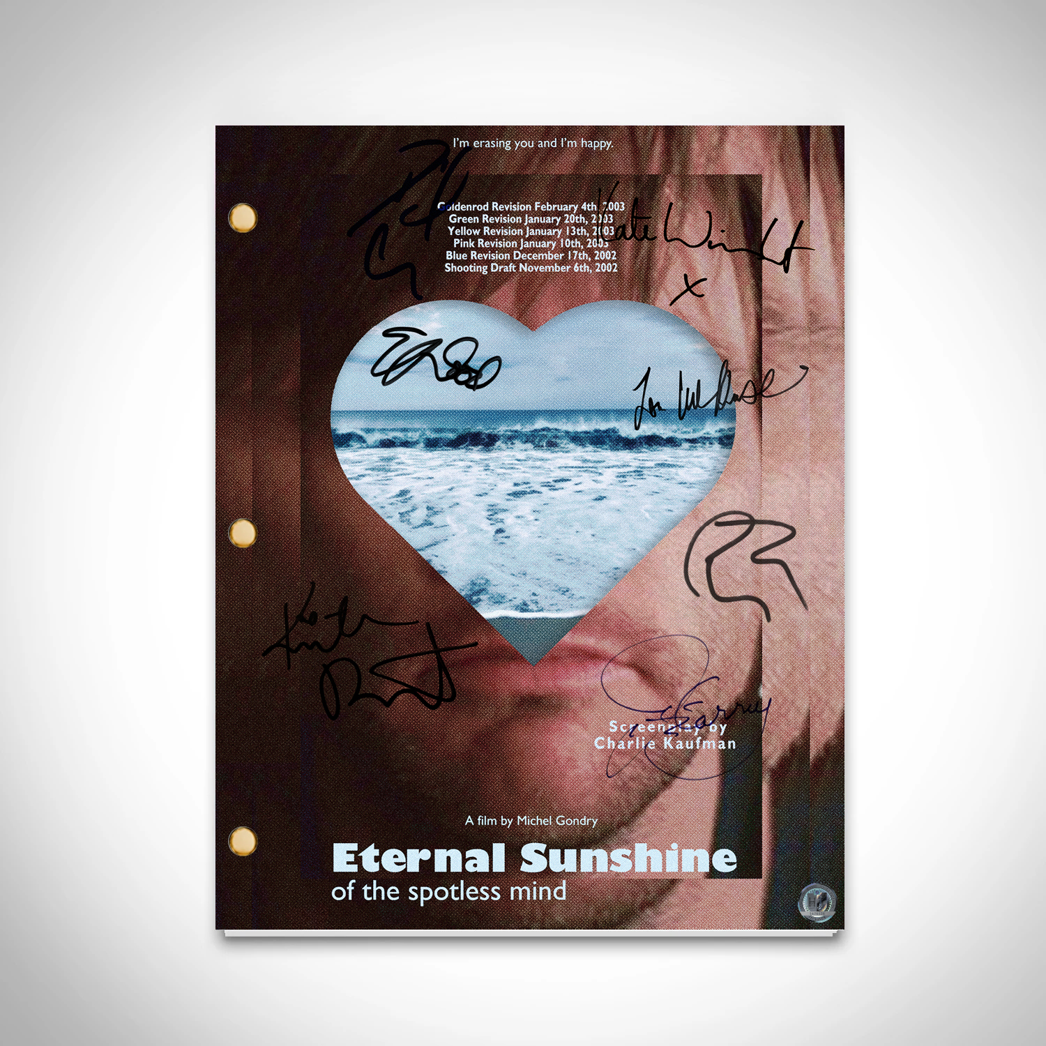 Eternal Sunshine of the Spotless Mind Script Limited Signature Edition