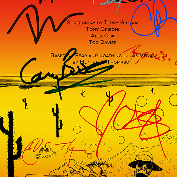 Fear and Loathing in Las Vegas Script Limited Signature Edition