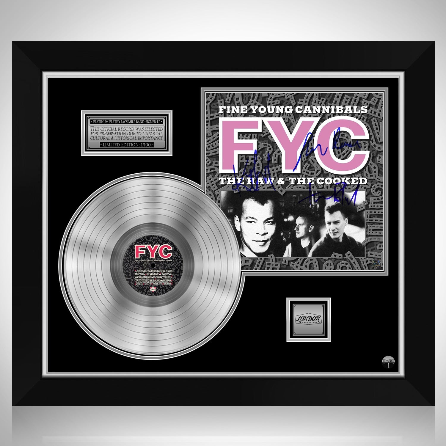 Fine Young Cannibals - The Raw & The Cooked Gold LP Limited 