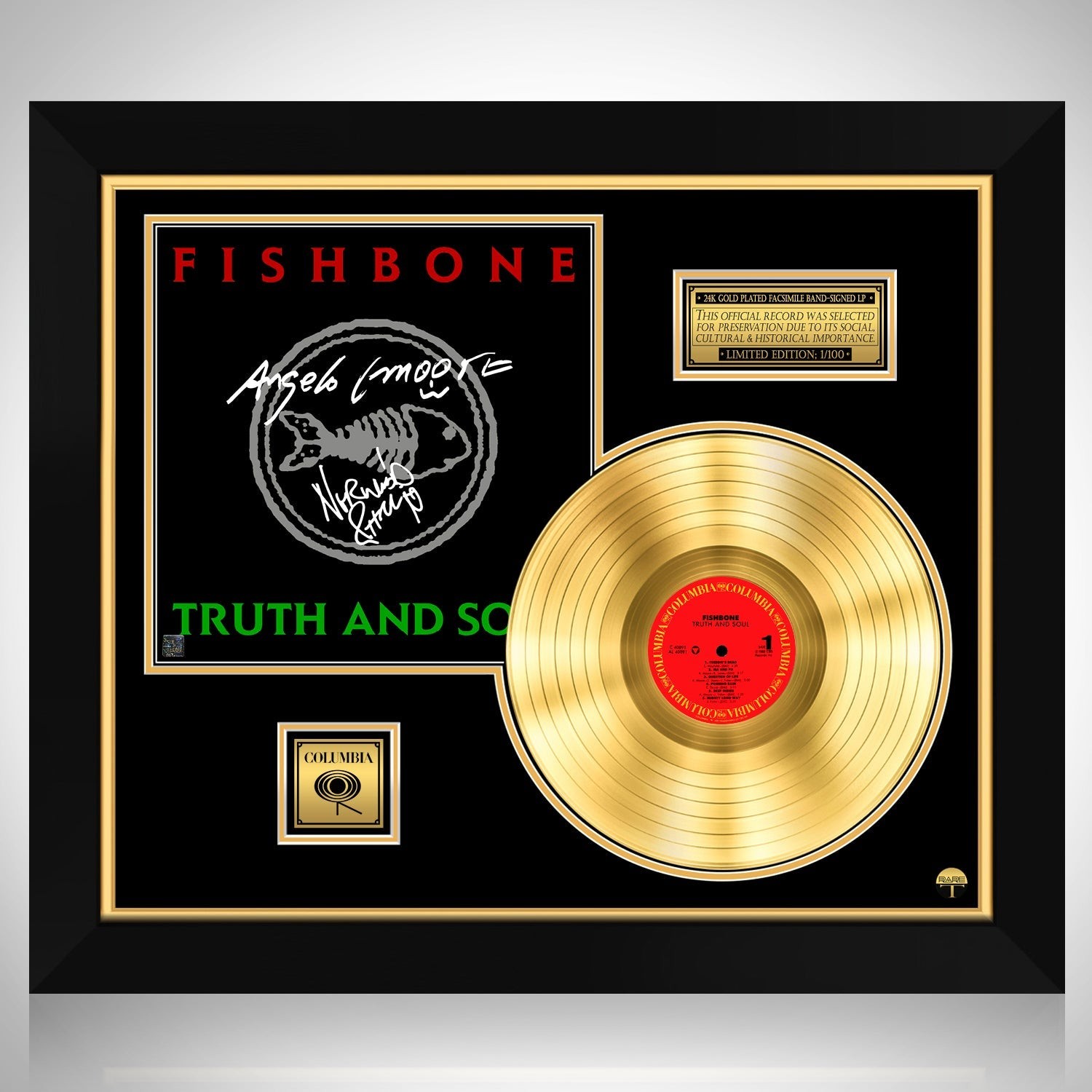 Fishbone - Truth and Soul Platinum LP Limited Signature Edition