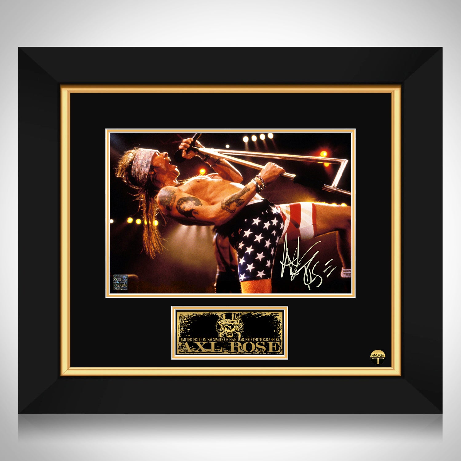 Guns N Roses Axl Rose Legend Photo Limited Signature Edition