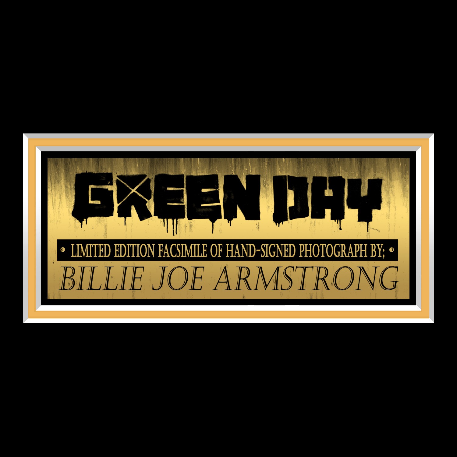 Billie Joe Armstrong Signed Green Day Vinyl Record Album with