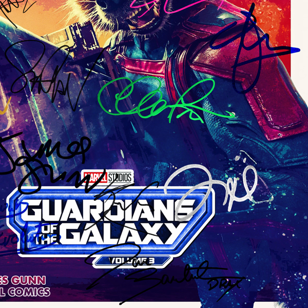 Guardians of the Galaxy Vol 3 Script Limited Signature Edition | RARE-T