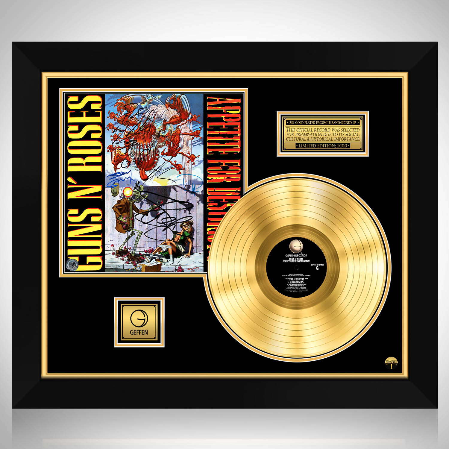 Guns N Roses - Appetite for Destruction - Banned Cover Variant 