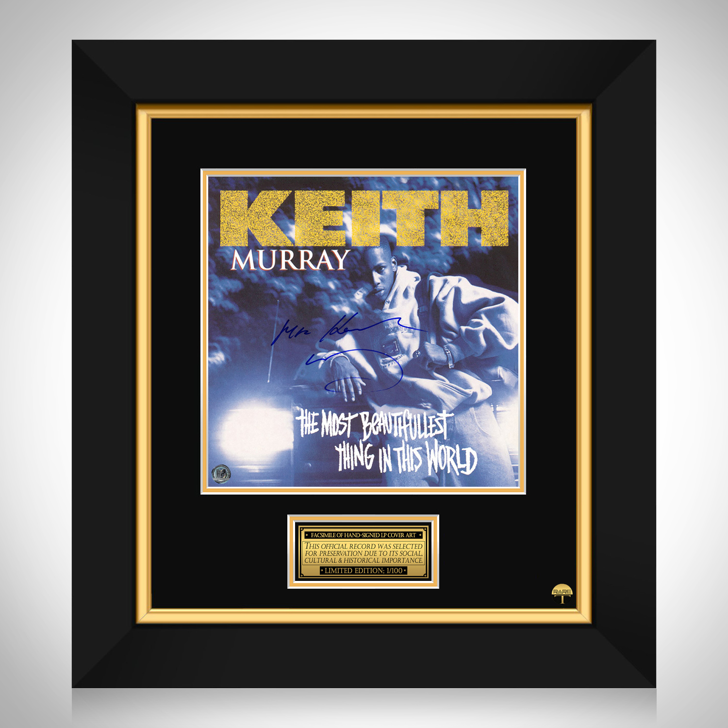 Keith Murray - The Most Beautifullest Thing In This World LP Cover 