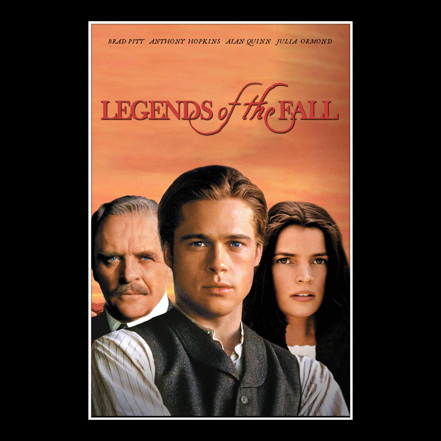 Legends Of The Fall Laserdisc Brad Pitt Anthony Hopkins Julia