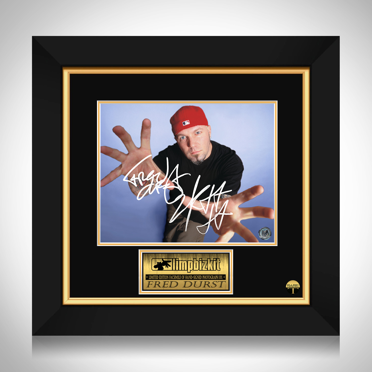 Limp Bizkit - Fred Durst Photo Limited Signature Edition Custom Frame ...