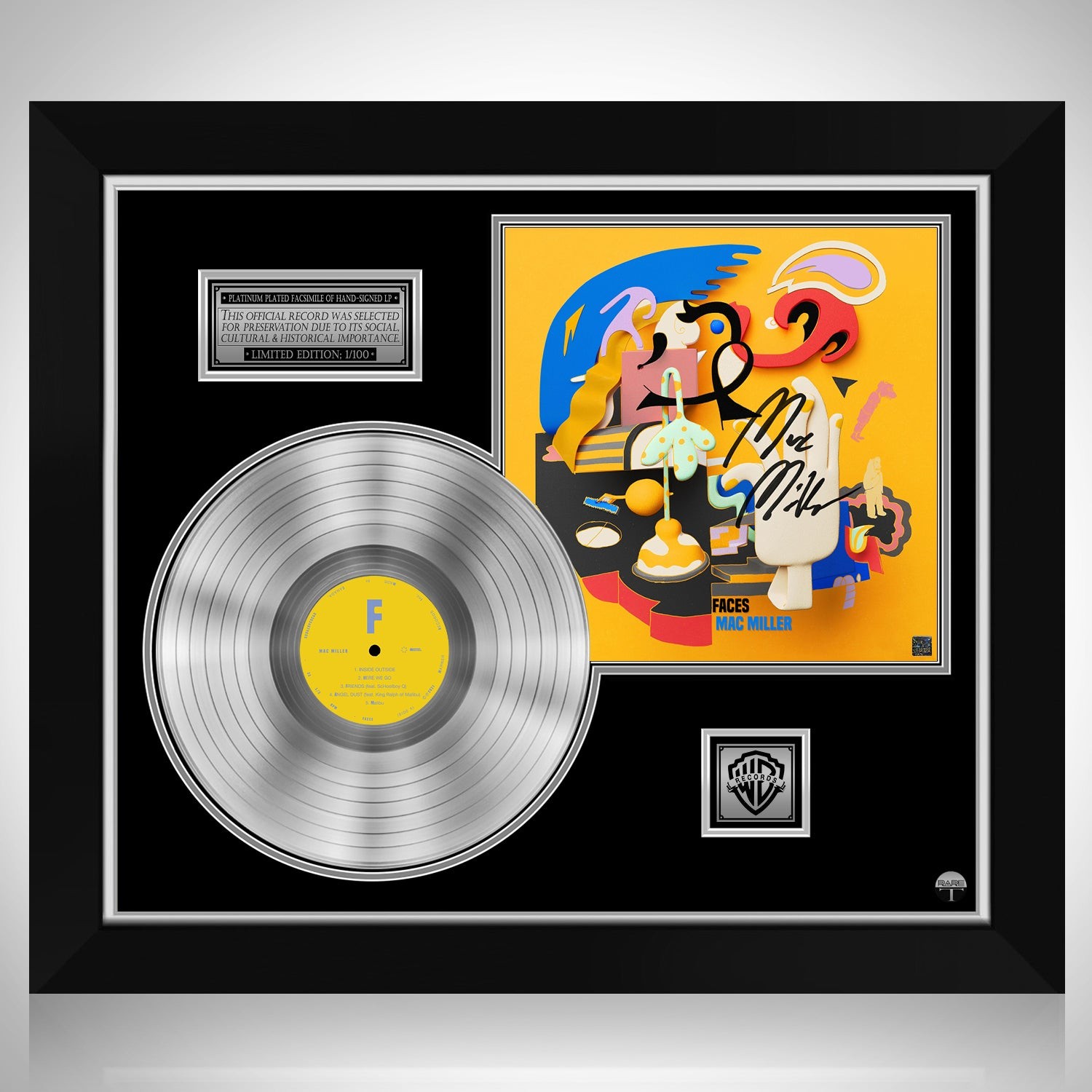 Linkin Park - Meteora Platinum LP Limited Signature Edition Custom Frame