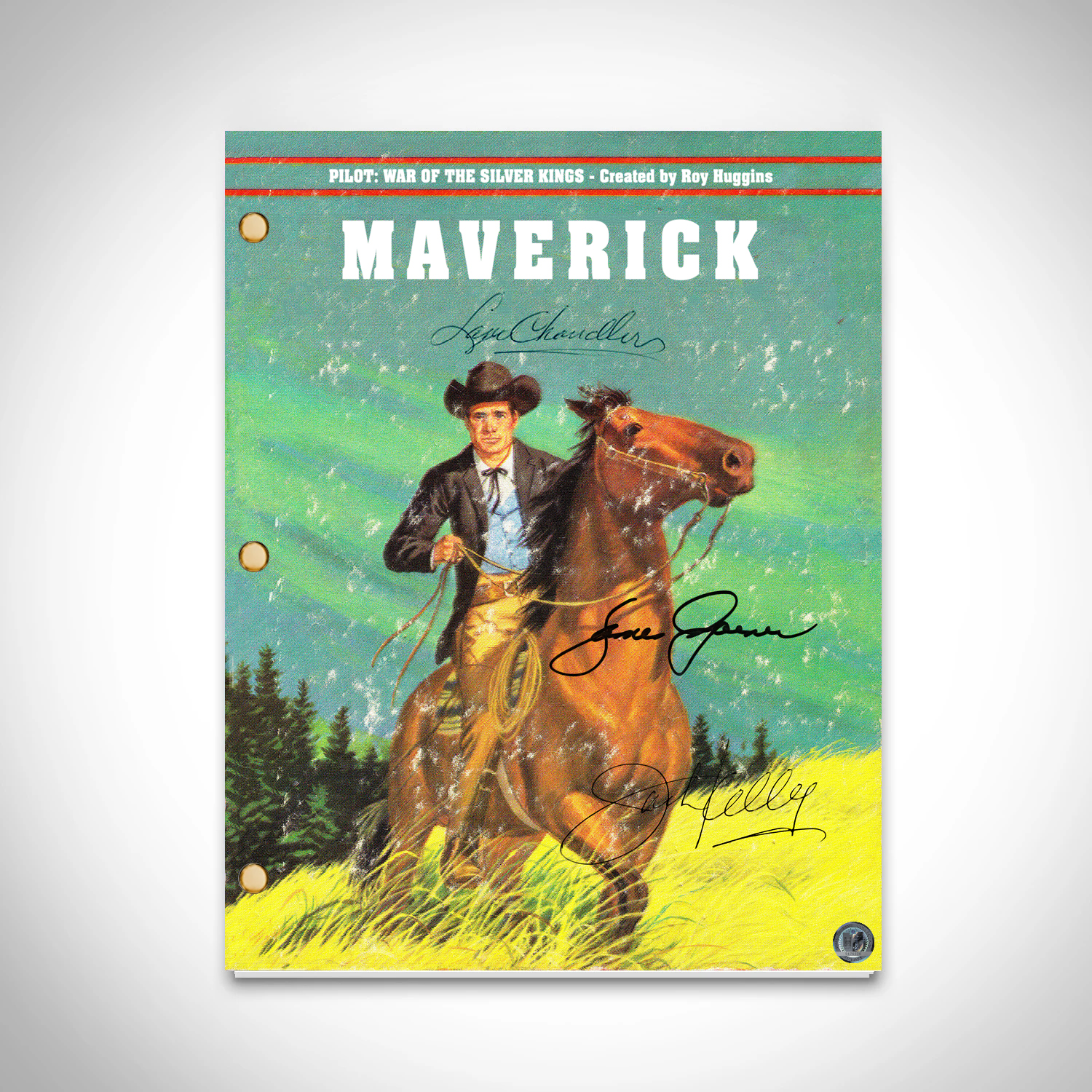 Maverick Pilot (1957) Script Limited Signature Edition | RARE-T