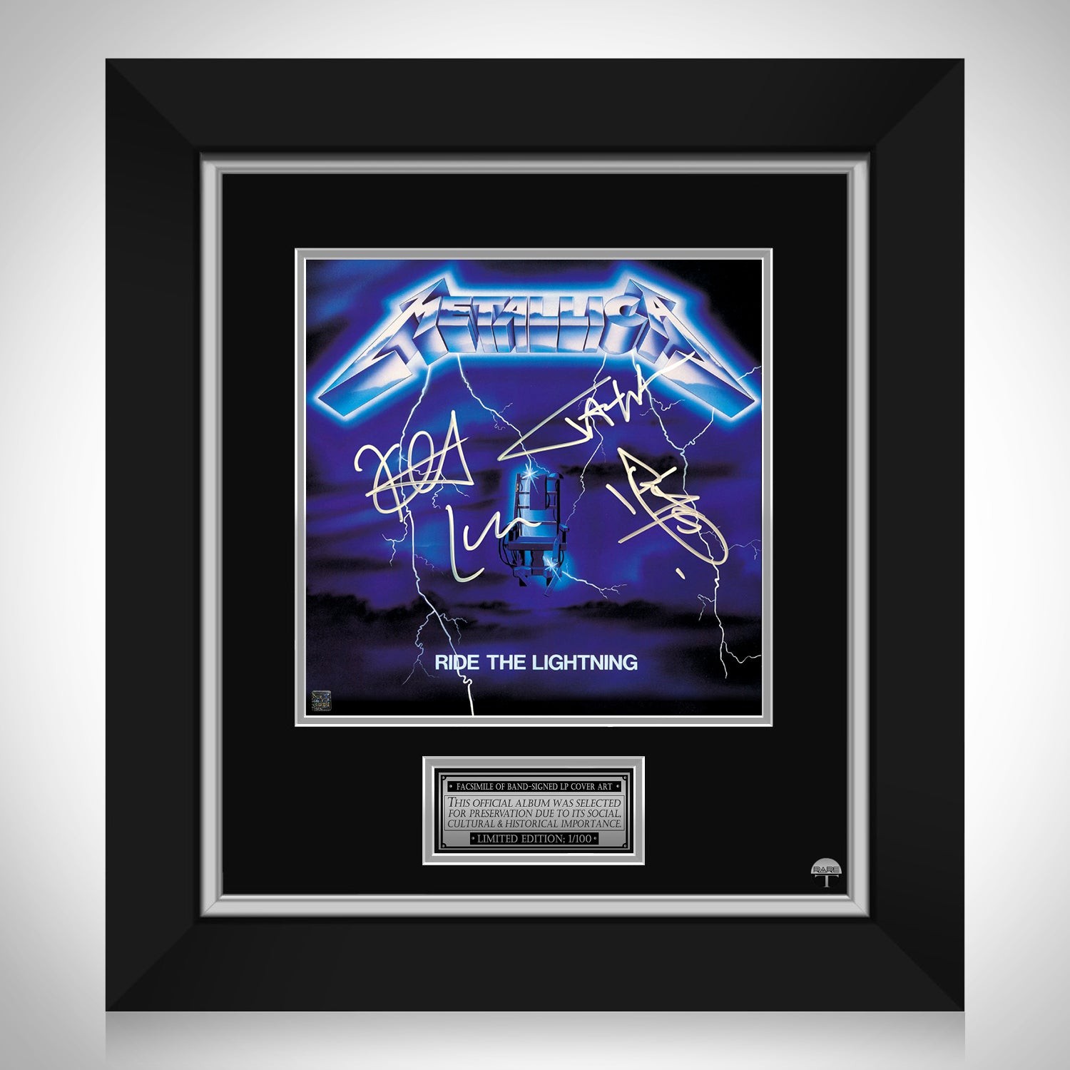 Metallica - Ride The Lightning Ltd. Electric Blue - Colored Vinyl
