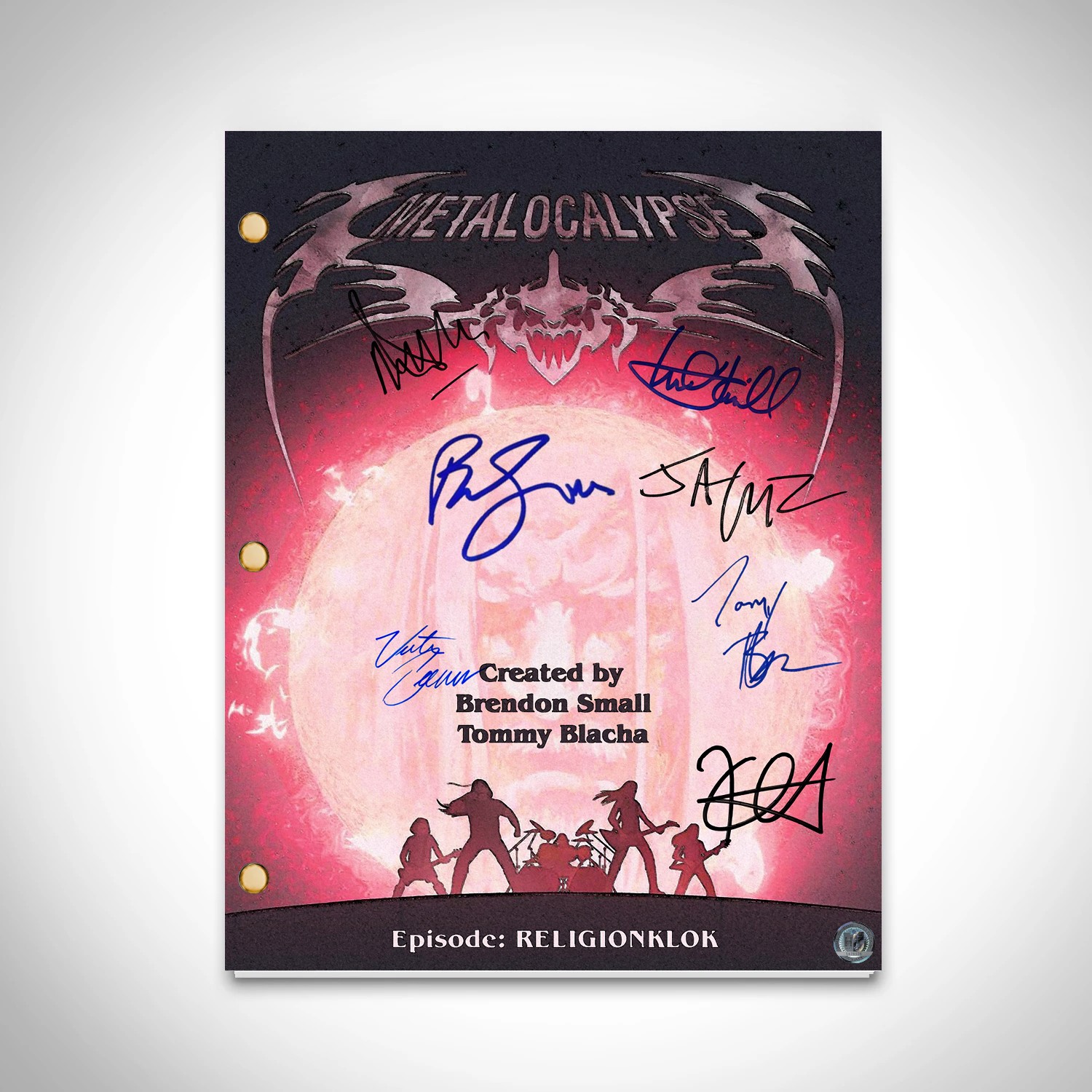 Twisted Metal Transcript Limited Signature Edition Custom Frame