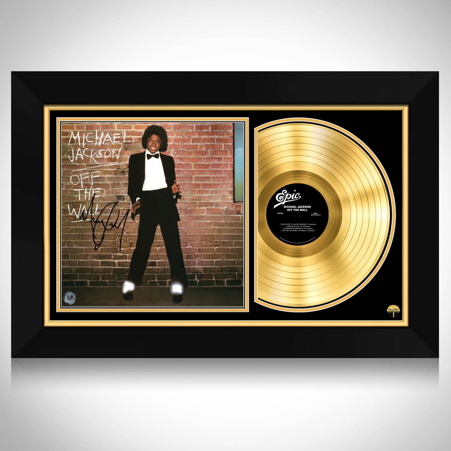 Michael Jackson Off the Wall Gold LP Limited Signature Edition 
