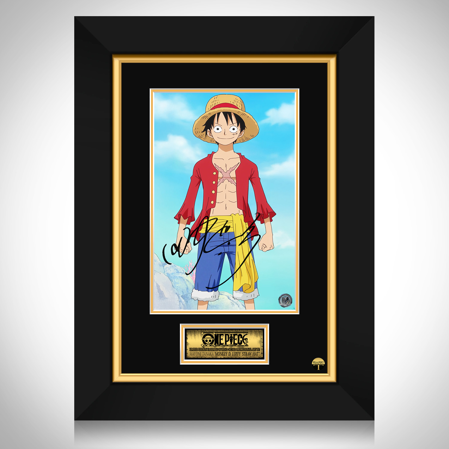 One Piece Promotional Art Photo Limited Signature Edition Custom 