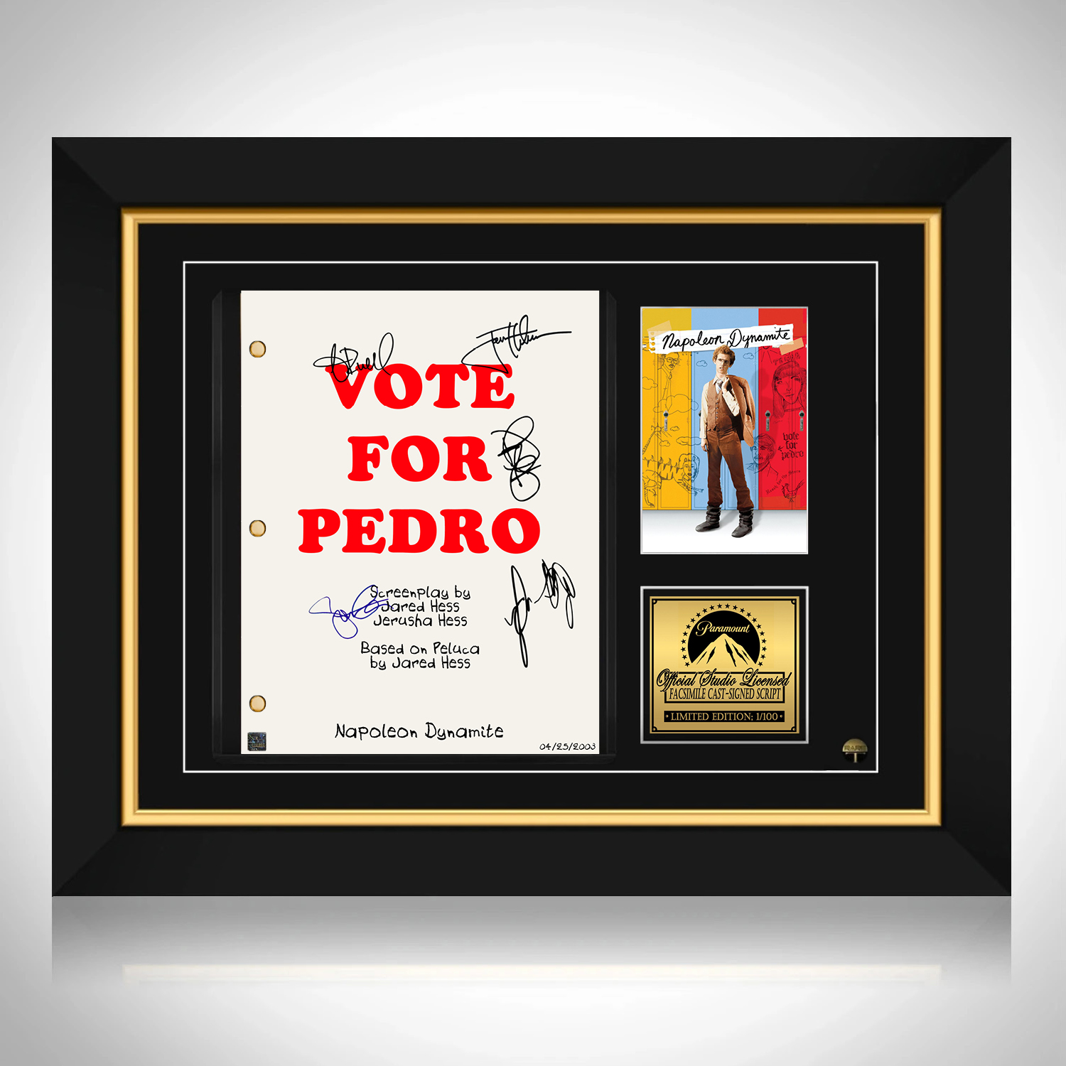 Napoleon Dynamitt Stemme For Pedro Flyers PHOTOS] VOTE FOR PEDRO: