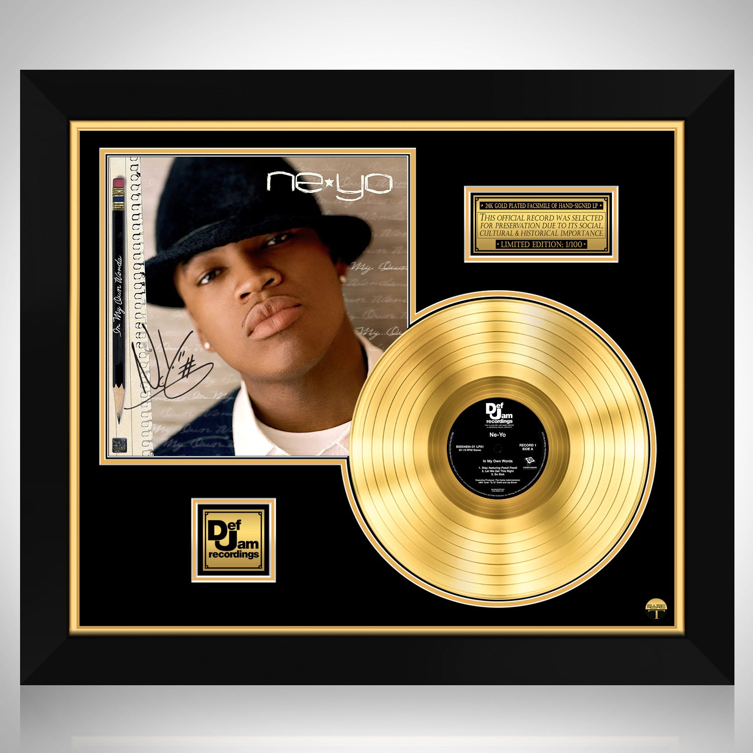 Ne-Yo - In My Own Words Platinum LP Limited Signature Edition 