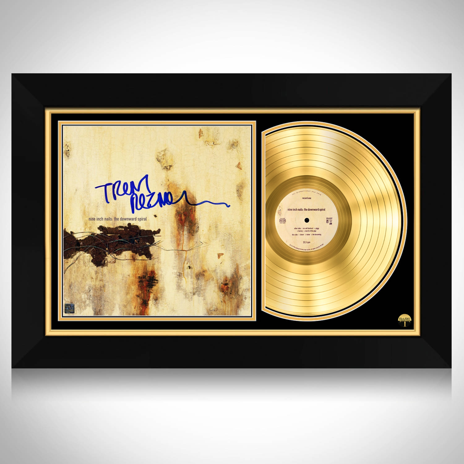 Nine Inch Nails - The Downward Spiral Gold Shadow LP Limited 