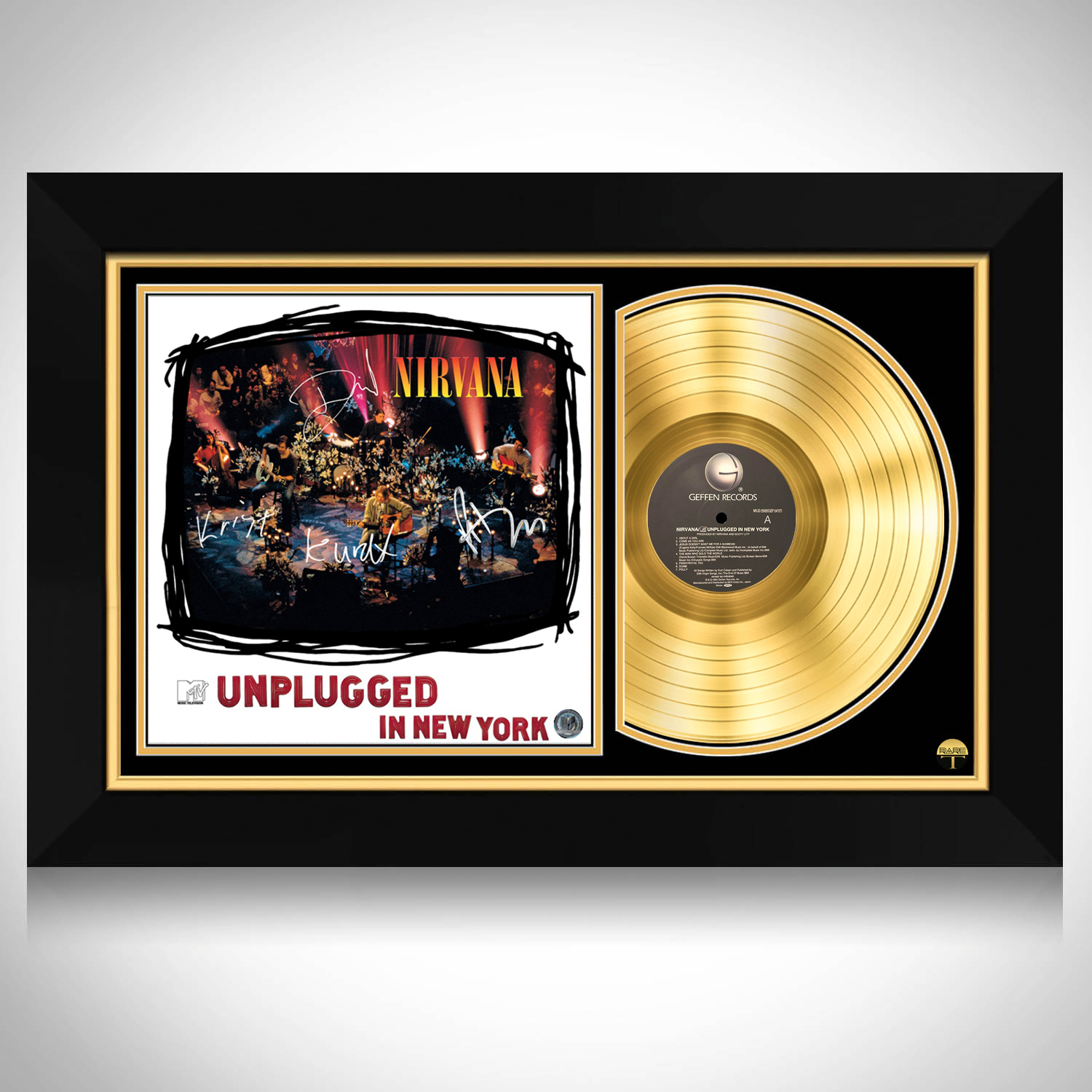 Nirvana - MTV Unplugged in New York Gold Shadow LP Limited 