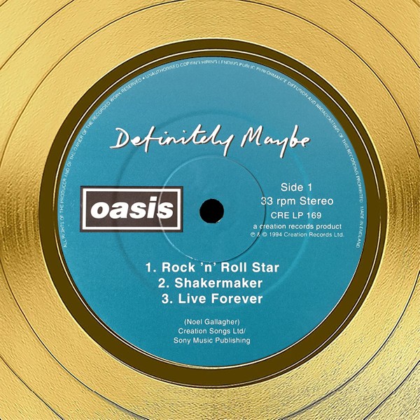 Oasis: Definitely Maybe (180g) Vinyl 2LP