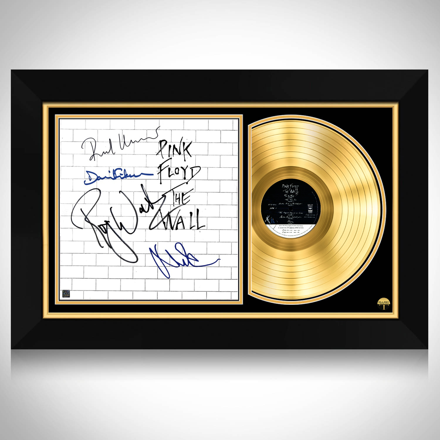 Pink Floyd - The Wall Gold Shadow LP Limited Signature Edition 