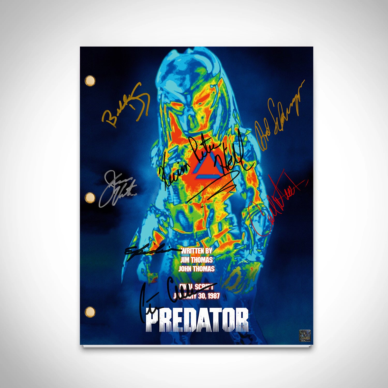 Predator (1987) Script Limited Signature Edition | RARE-T