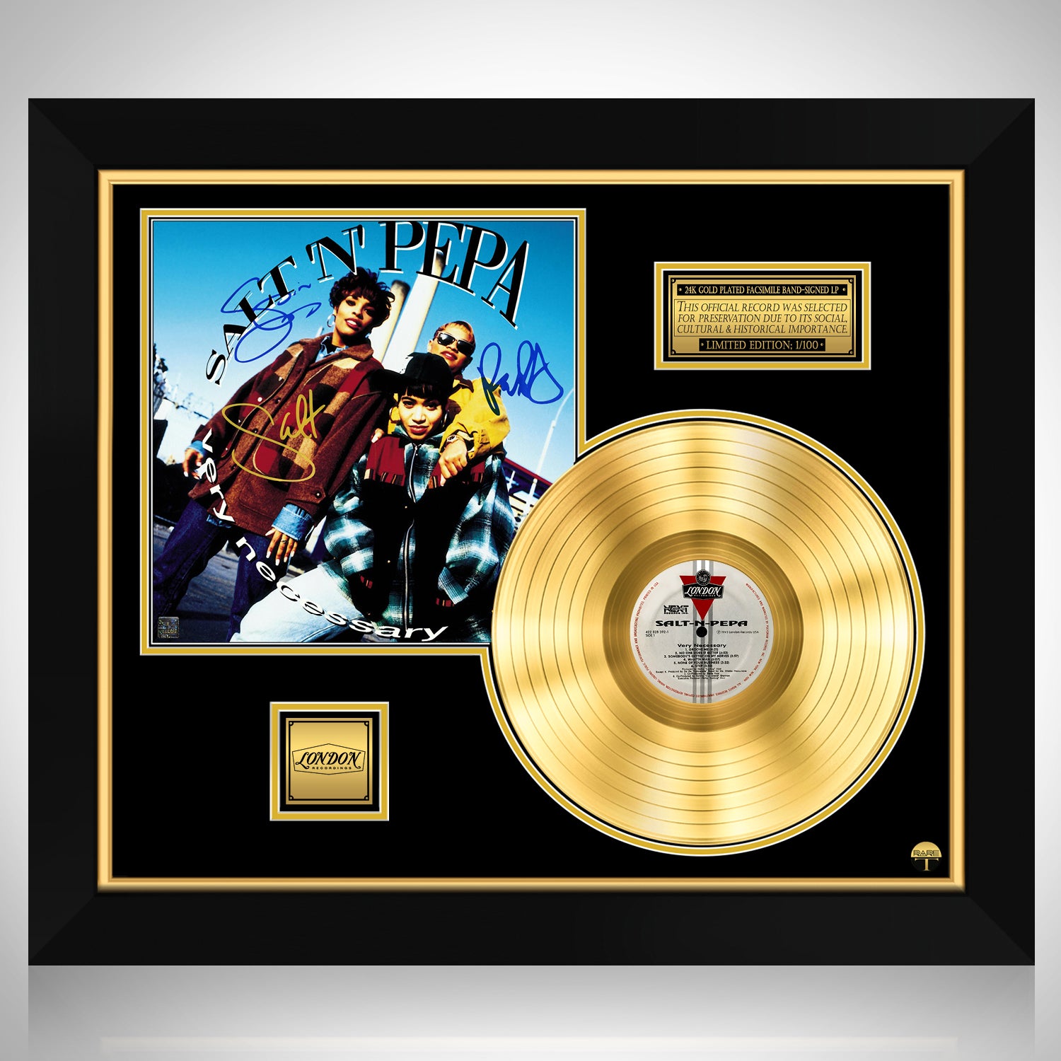 Salt-N-Pepa - Very Necessary Platinum LP Limited Signature Edition 