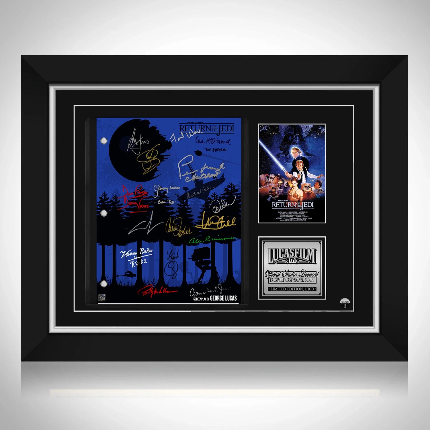 A STAR WARS Return of the Jedi Original Rare & Genuine Film Cell From the  Movie Mounted Ready for Framing 