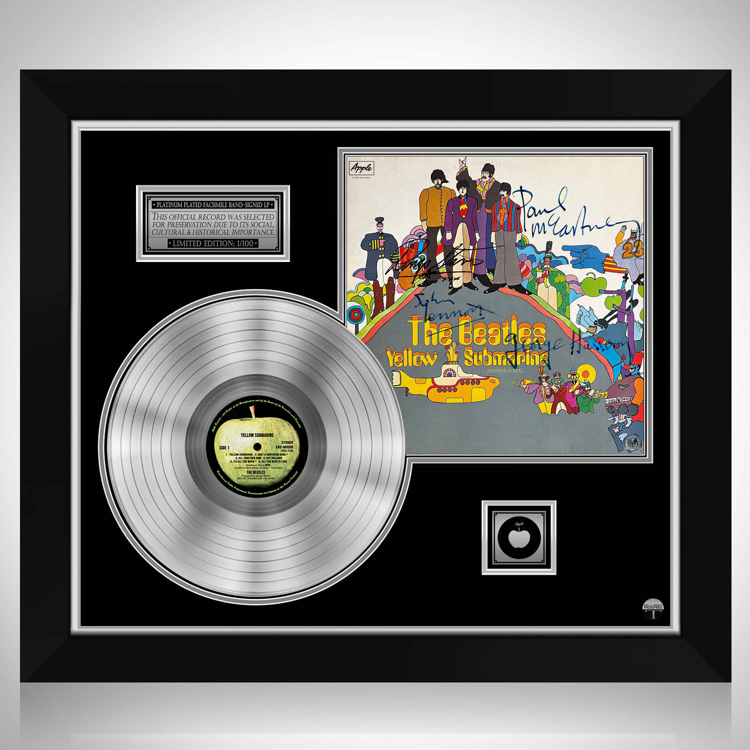 The Beatles - Yellow Submarine Gold LP Limited Signature Edition 