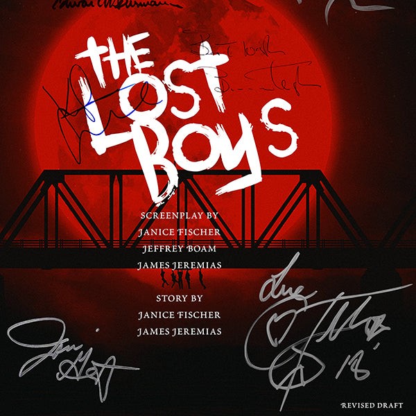 The Lost Boys Script Limited Signature Edition