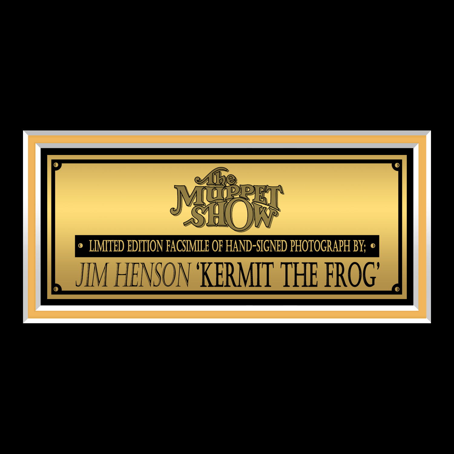 The Muppet Show - Kermit The Frog Photo Limited Signature Edition ...