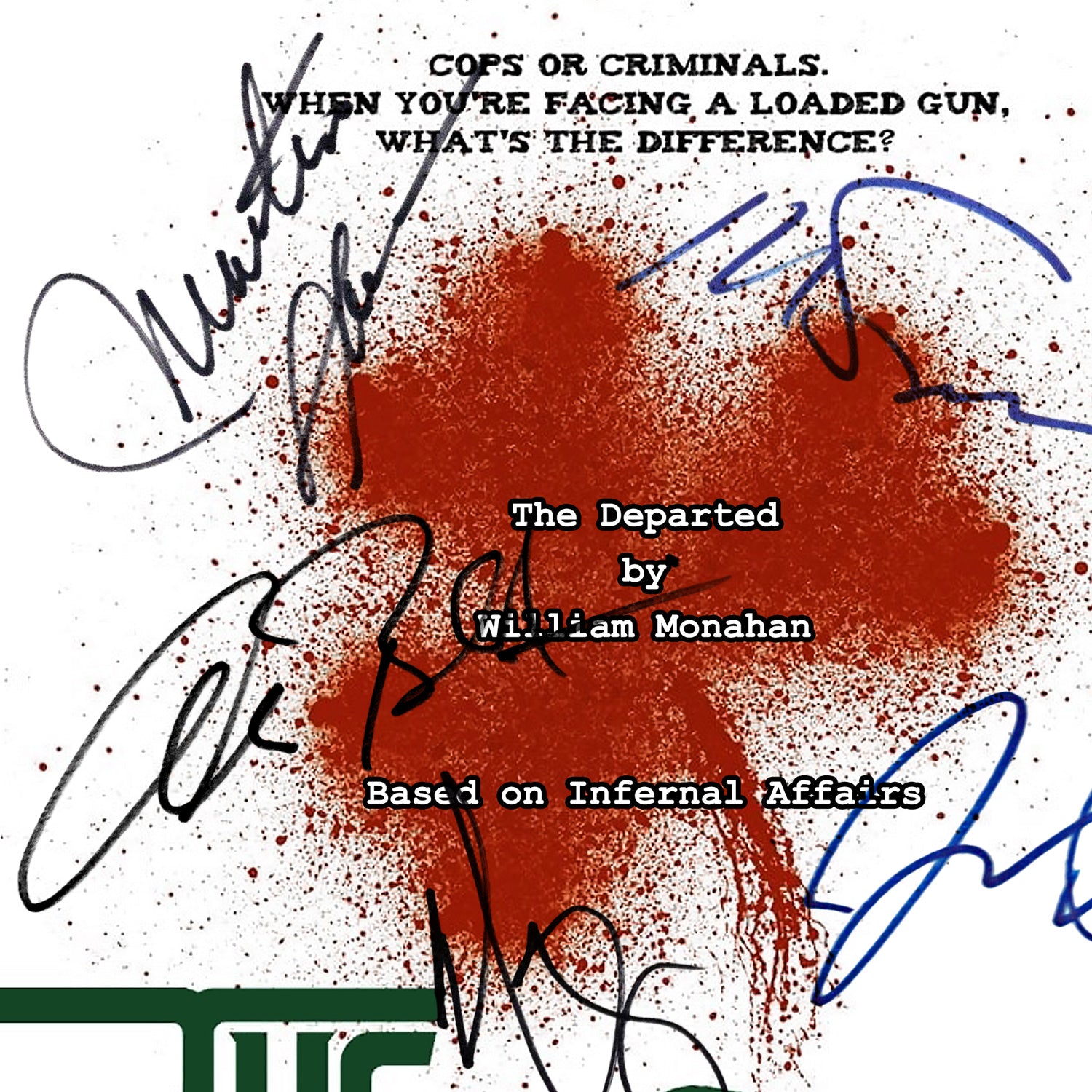 The Departed Script Limited Signature Edition RARET