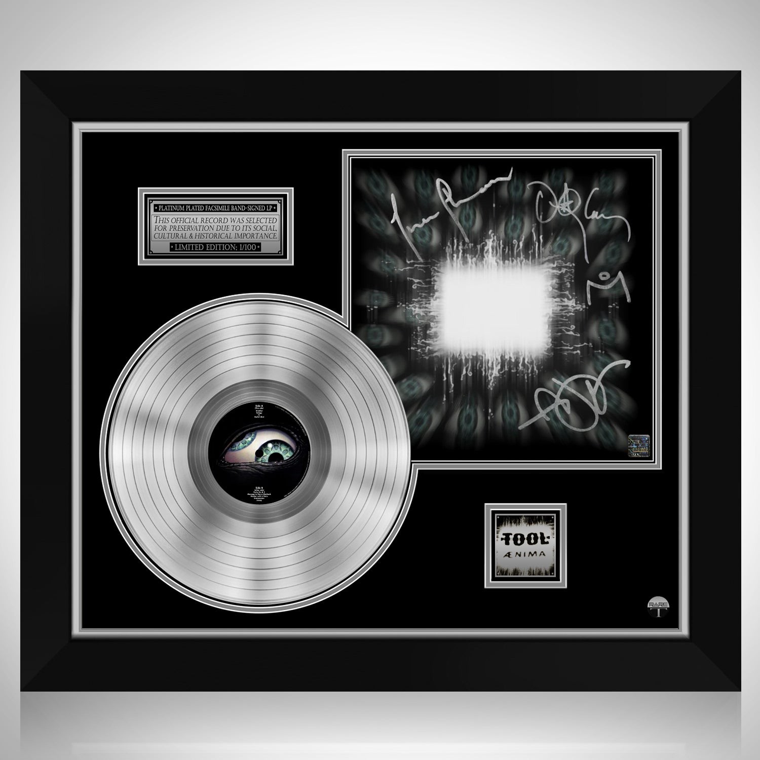 Tool Aenima Platinum LP Limited Signature Edition Custom Frame