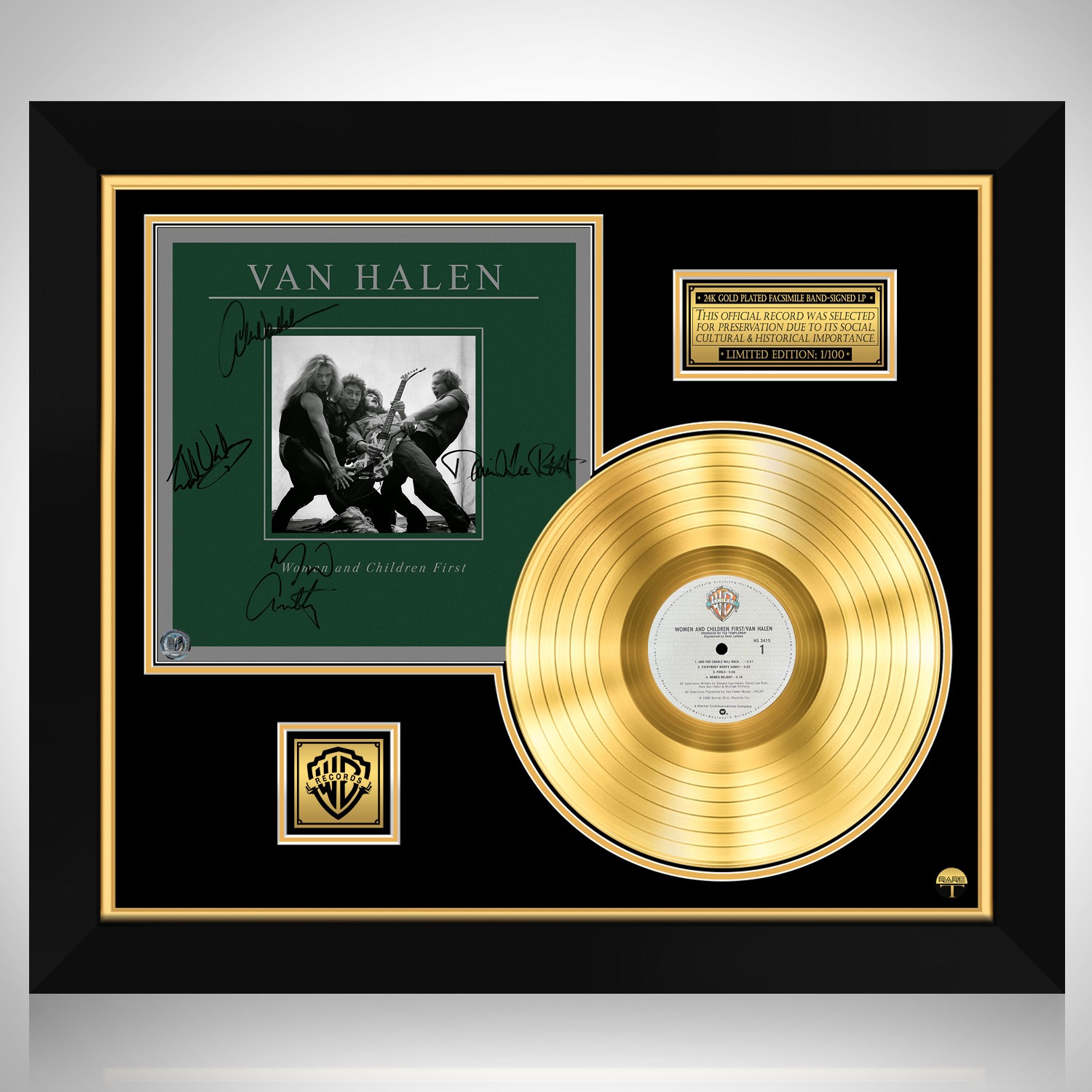 Van Halen - For Unlawful Carnal Knowledge Platinum LP Limited Signature  Edition Custom Frame