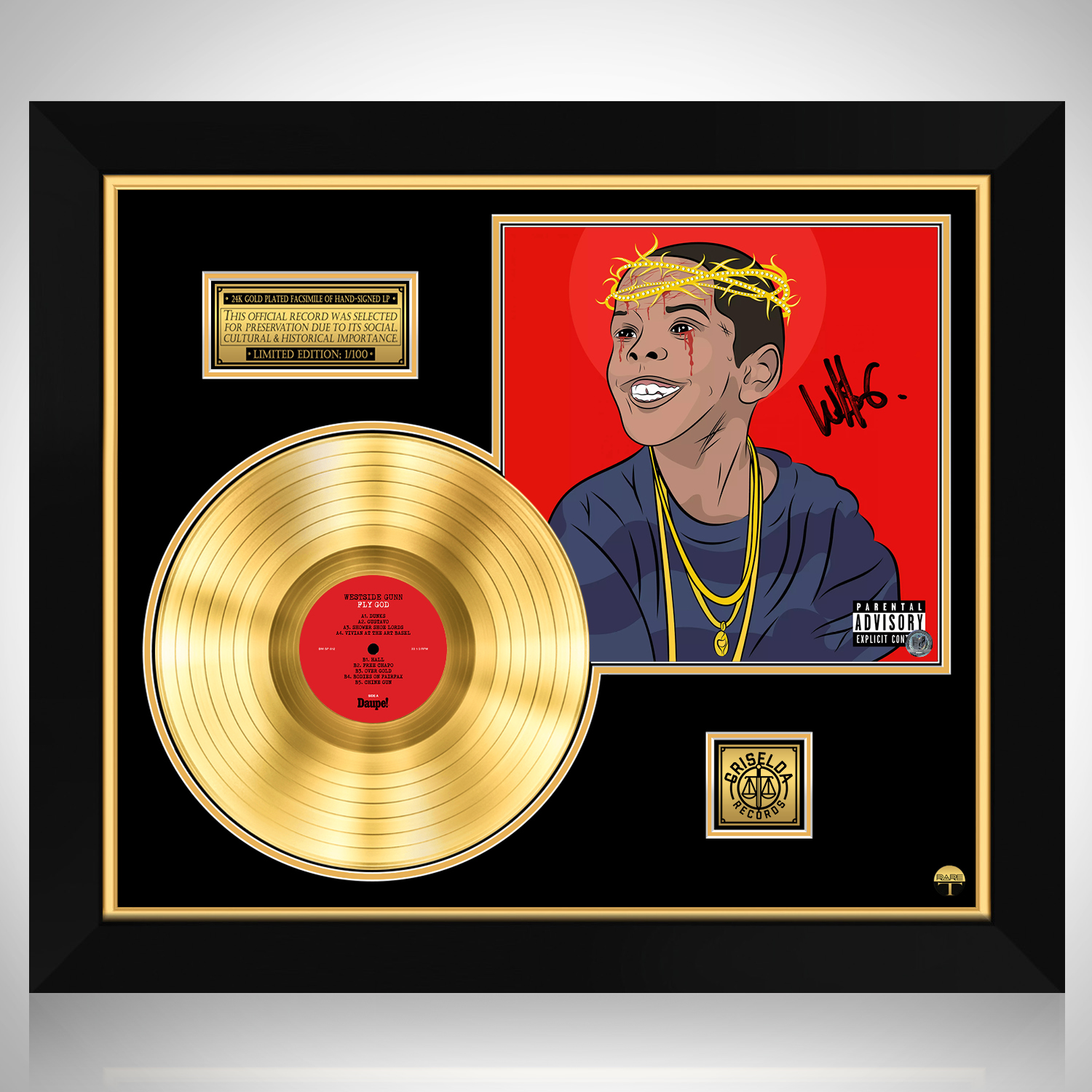 Westside Gunn - Flygod Platinum LP Limited Signature Edition 